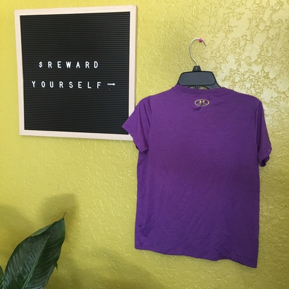 Girls Under Armour Short Sleeve - Picture 2 of 4